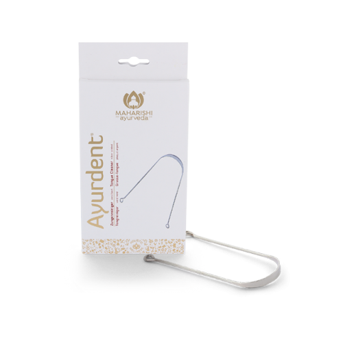 Silver Plated Tongue Scraper